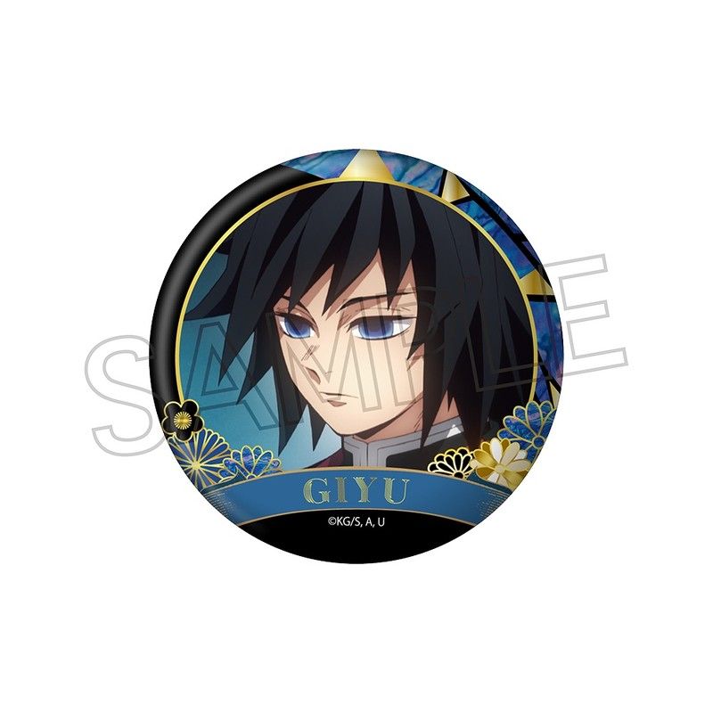 鬼滅の刃 京都南座 歌舞伎ノ舘 75mm 缶バッジ 冨岡義勇 鬼滅の刃 南座