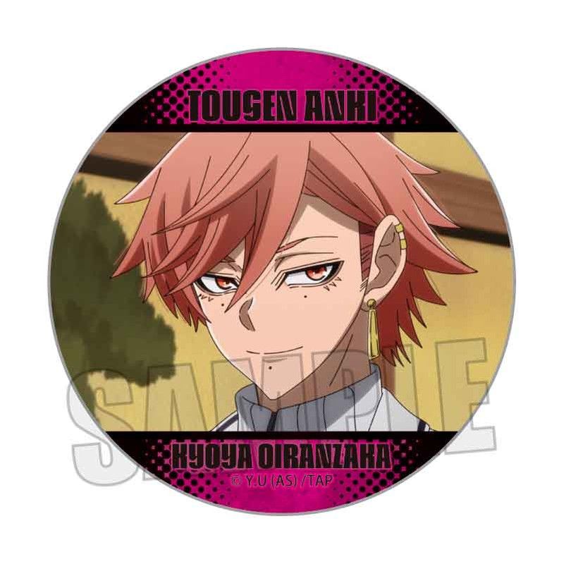 桃源暗鬼 ファボテリア メタル缶バッジ 花魁坂京夜 無陀野無人 桃源