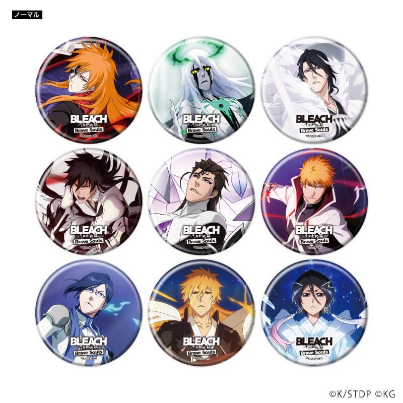 BLEACH Brave Souls ブレソル 缶バッジ 黒崎一護② 20点 BLEACH Brave