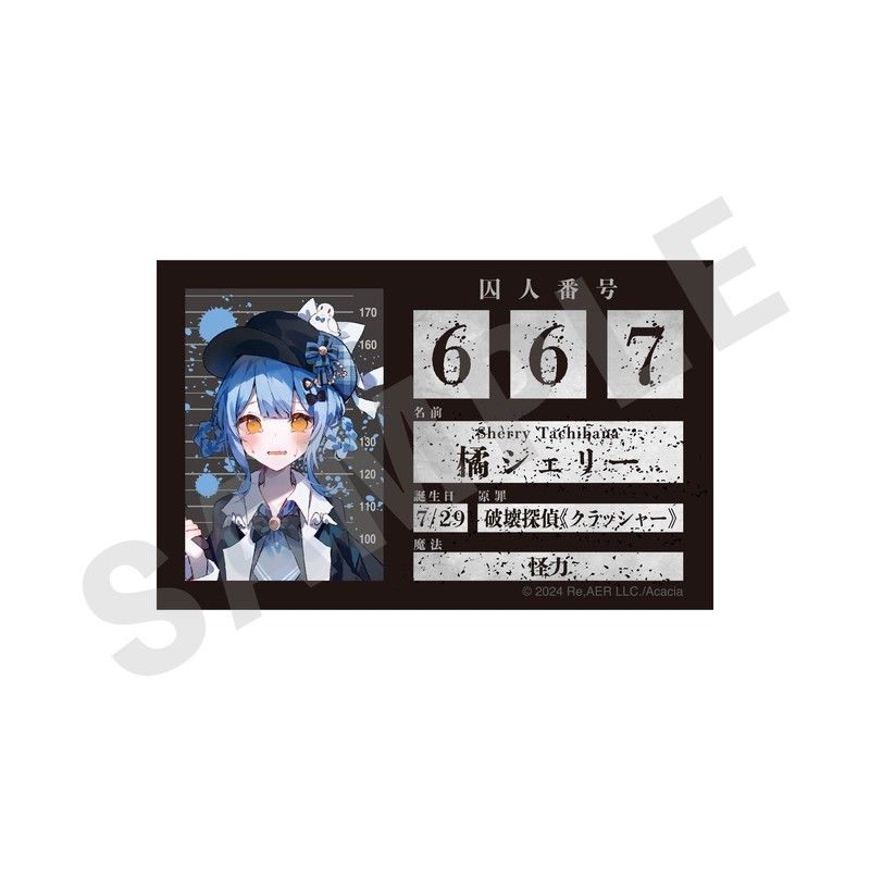 魔法少女ノ魔女裁判～the first page～ 缶バッジ 5個 橘シェリー 魔法少女