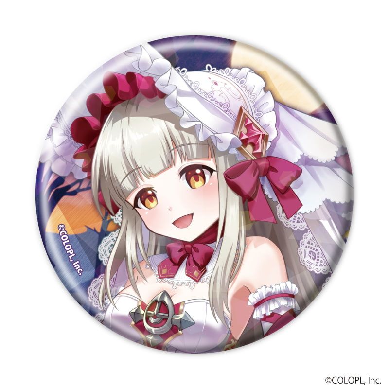 白猫プロジェクト ジュダ ホログラム缶バッジ ハロウィンver. アップ