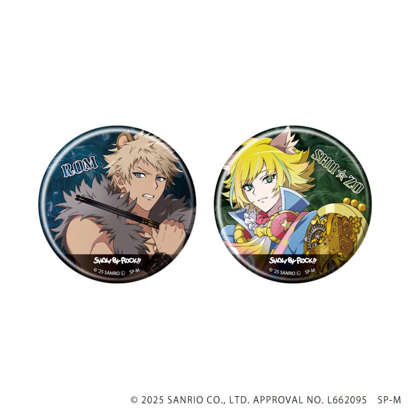 フェ〜レンザイ くじメイト ビッグ缶バッジ ナタ 2個 ナタ 缶バッジ 2