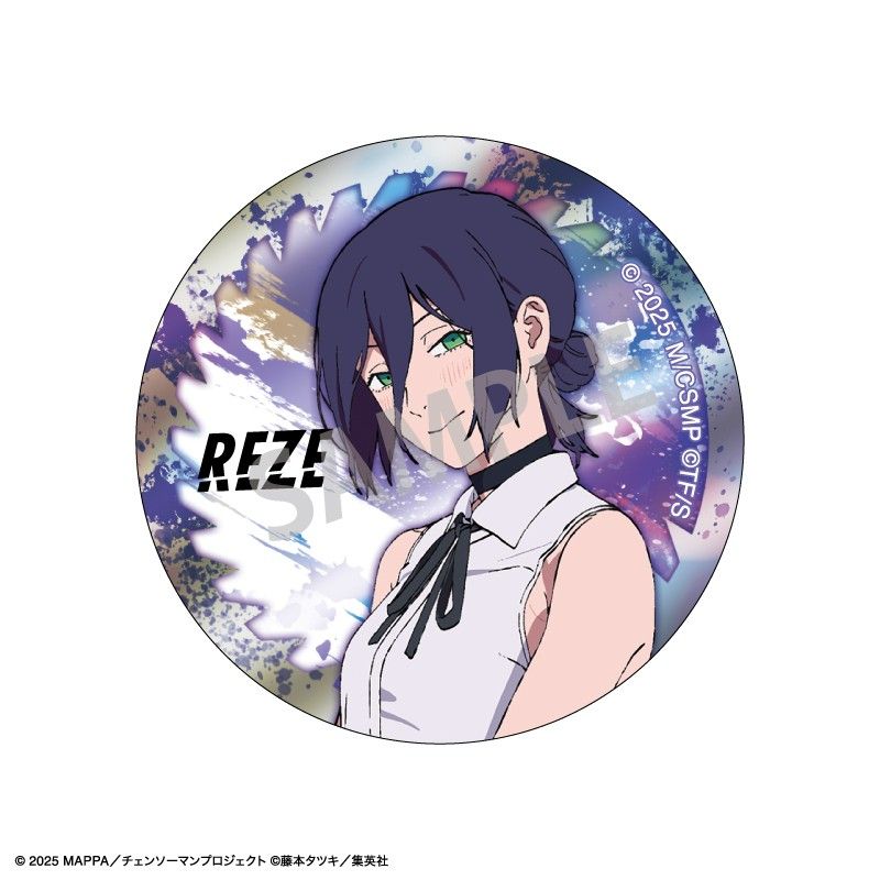チェンソーマン レゼ篇 レゼ 缶バッジ 紀伊國屋書店② チェンソーマン