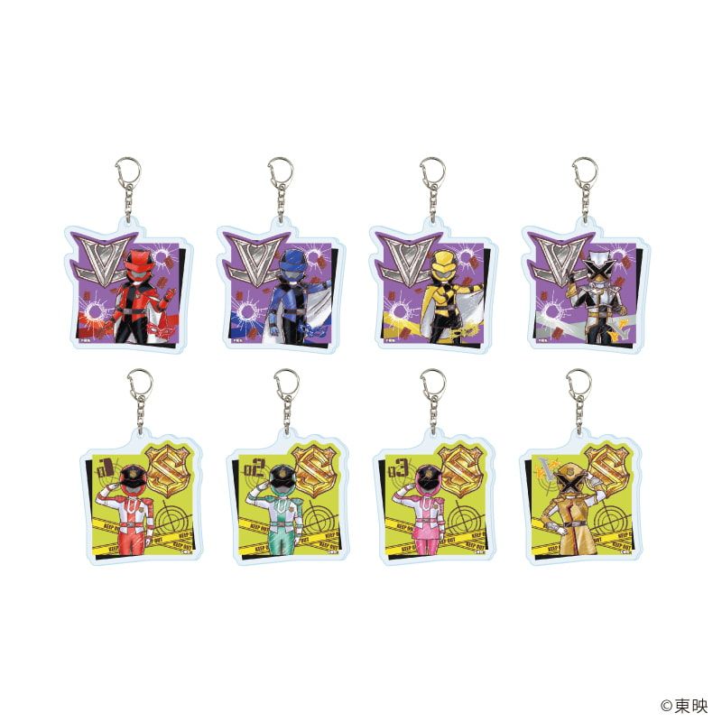 ルパンレンジャーVSパトレンジャー クリアファイル 8枚コンプリート