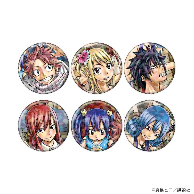 ホログラム缶バッジ(57mm)「FAIRY TAIL」01/ブラインド(6種)(公式