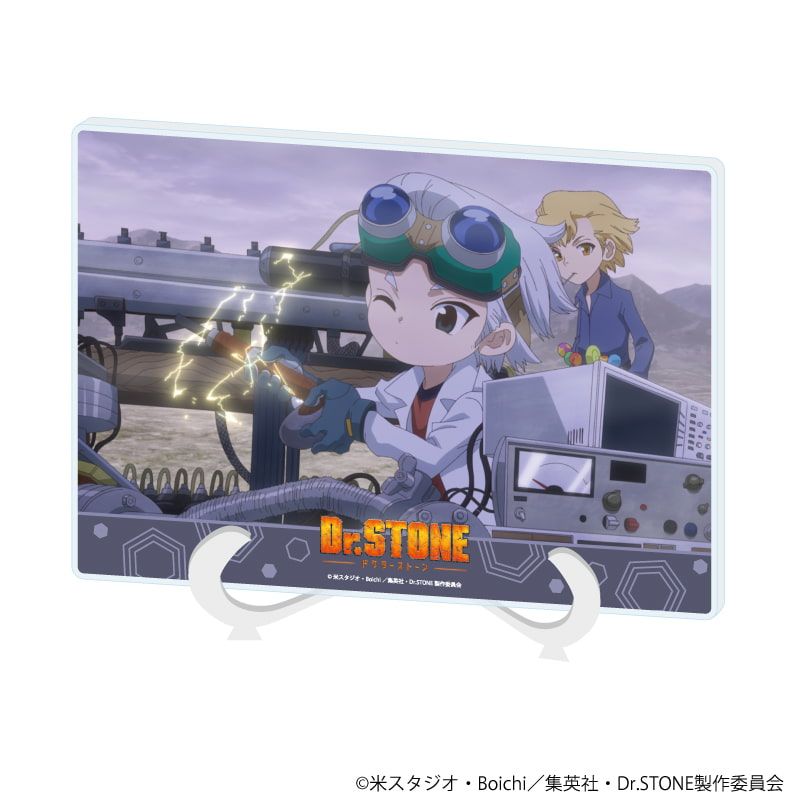 アクリルアートボード(A5サイズ)「Dr.STONE」13/Dr.ゼノ&スタンリー