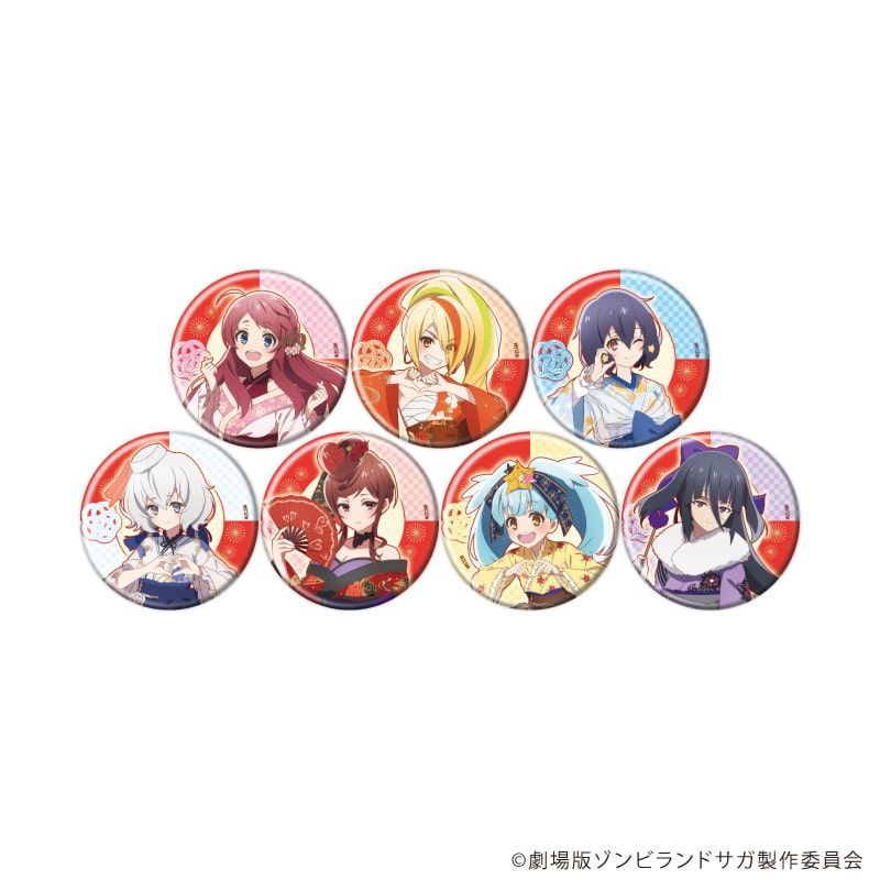 缶バッジ「劇場版『ゾンビランドサガ ゆめぎんがパラダイス』」01/和風