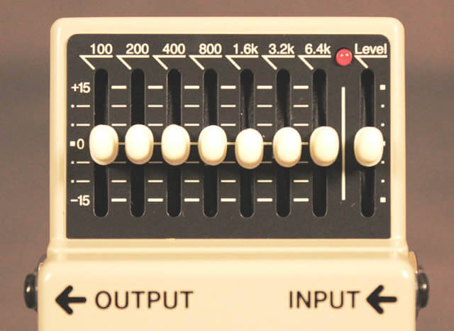 BOSS GE-7 Equalizer - 定番の7バンド・グラフィック・イコライザー