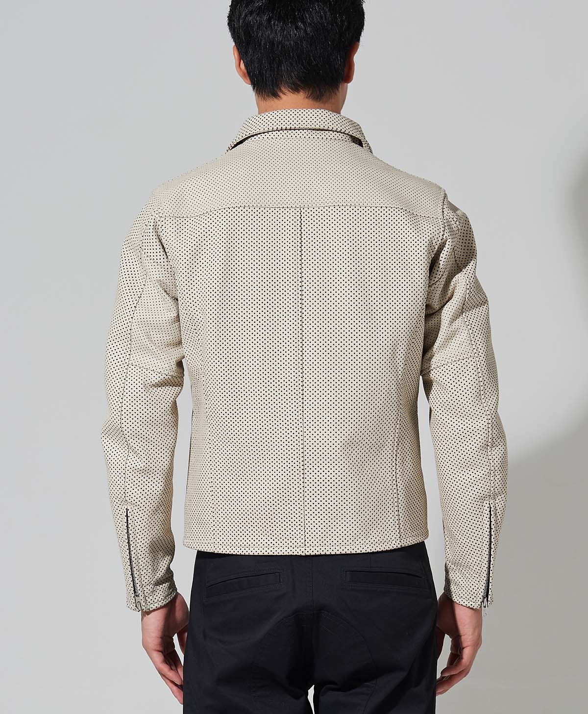 革ジャン パンチング レザージャケット｜カドヤ公式オンラインショップ