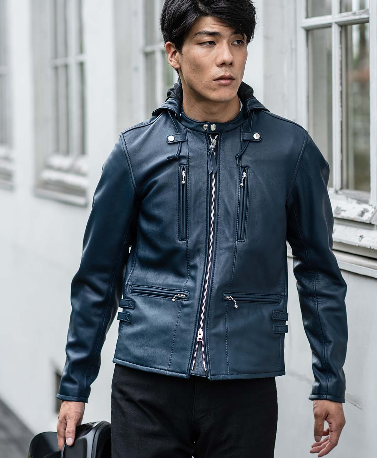 革ジャン フード レザージャケット｜カドヤ公式オンラインショップ