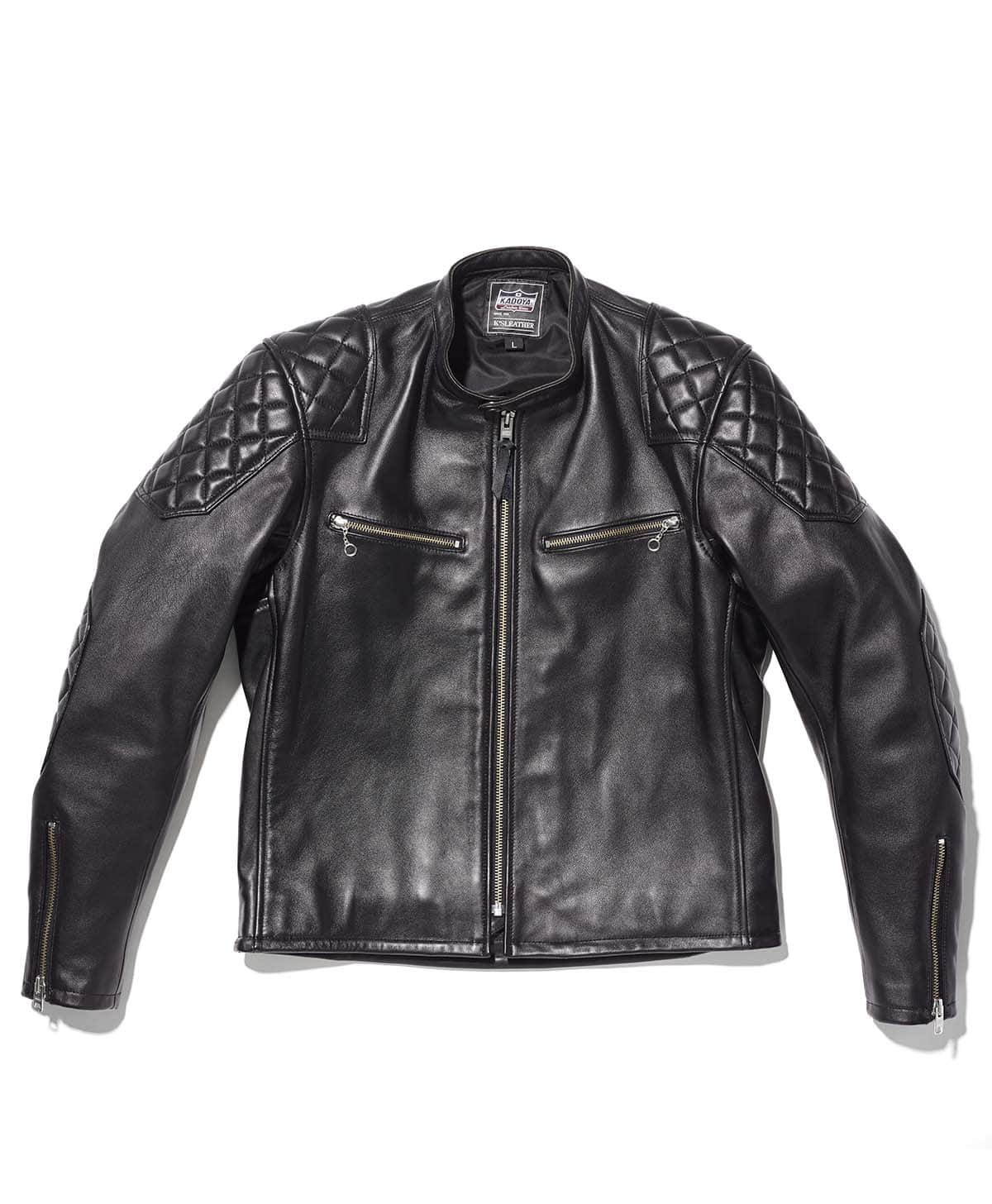 革ジャン レザーパテッドジャケット｜カドヤ公式オンラインショップ