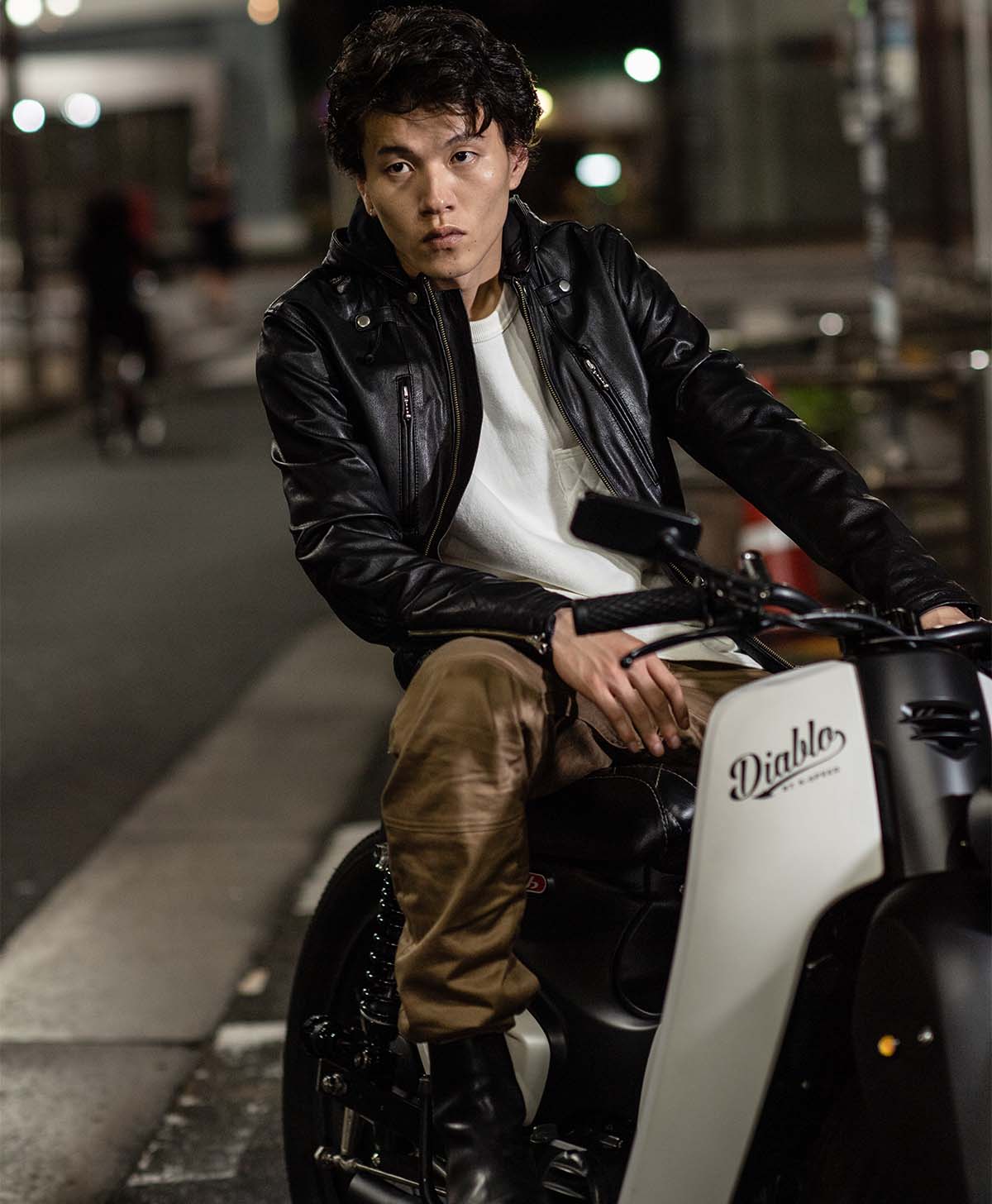 革ジャン フードレザージャケット｜カドヤ公式オンラインショップ