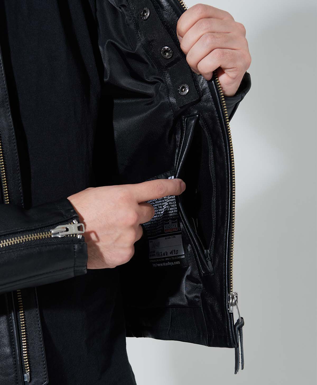 Leather jacket, leather padded jacket | Kadoya official online