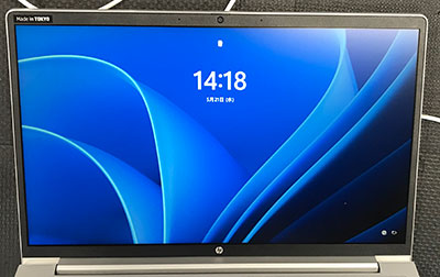 HP ProBook 450 G10】床に落として液晶が割れた！液晶パネル交換で画面