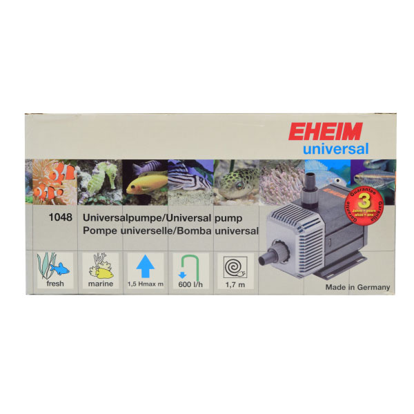 EHEIM｜エーハイム水陸両用ポンプ1048 ｜ 外部式フィルターの元祖