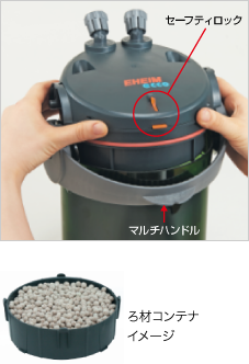 EHEIM｜エーハイム エコ コンフォート2232 ｜ 外部式フィルターの元祖
