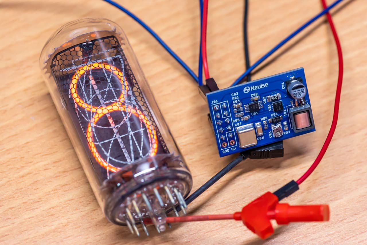 ニキシー管 NEC CD16B 2ヶ ニキシー管、CD66