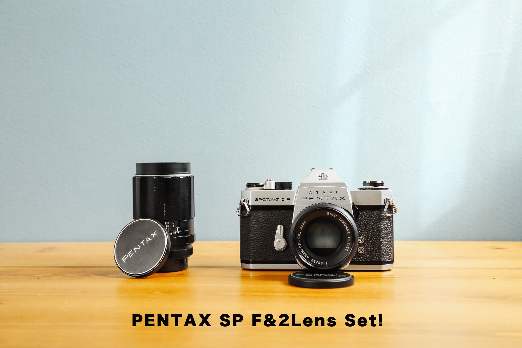 フィルムカメラ 整備済 Pentax SP + 広角レンズ 35mm P257 中古