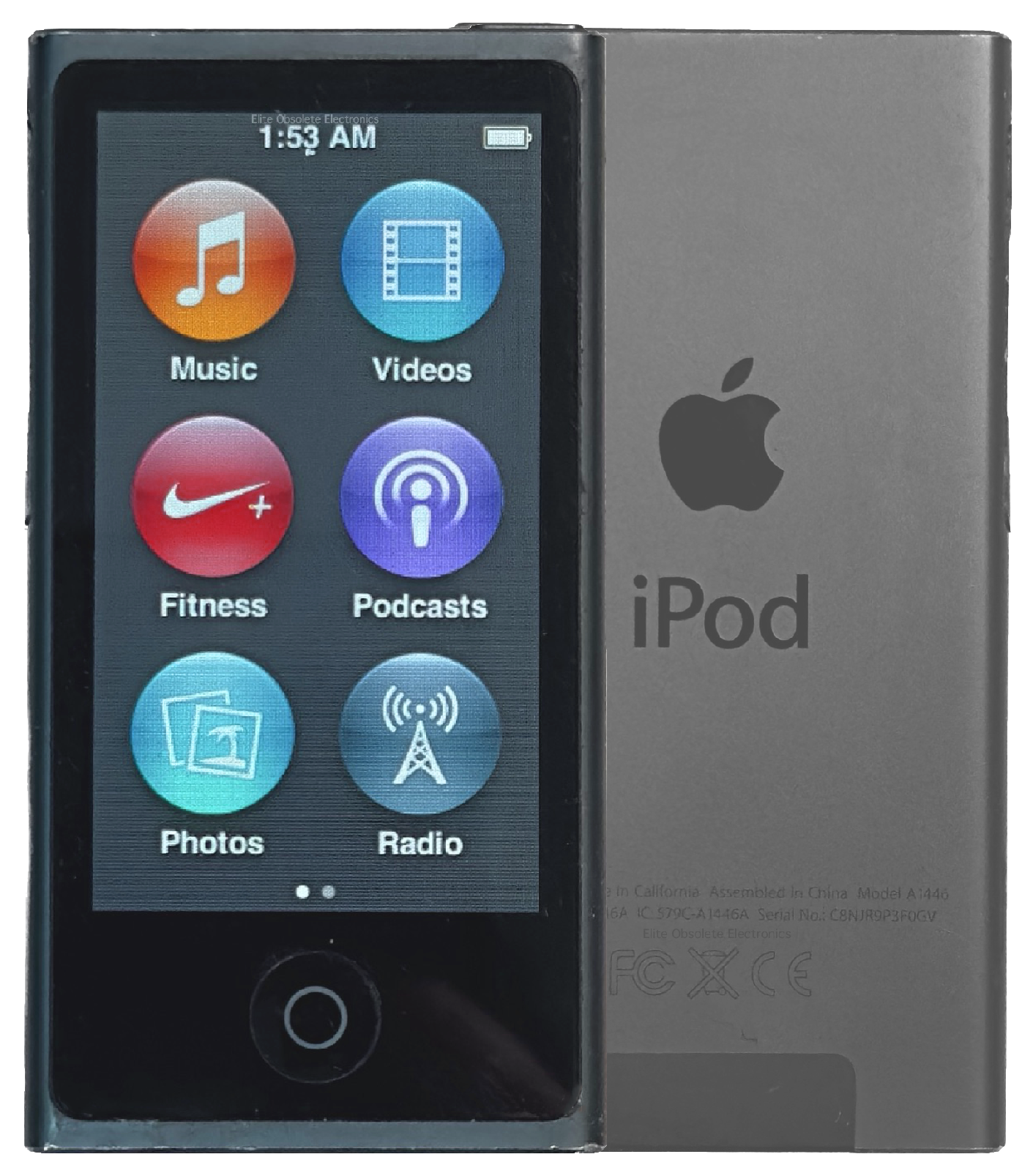 iPod nano 7世代 スペースグレイ iPodnano（第7世代）16GB スペース