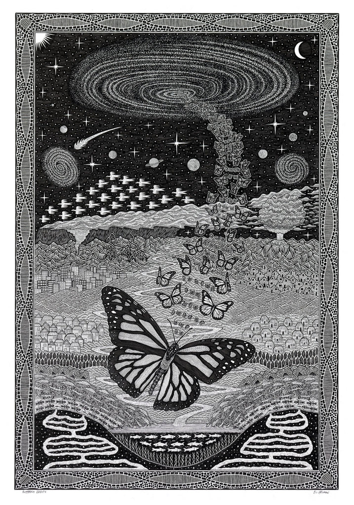 Butterfly Effects – Drawings of Eli Helman