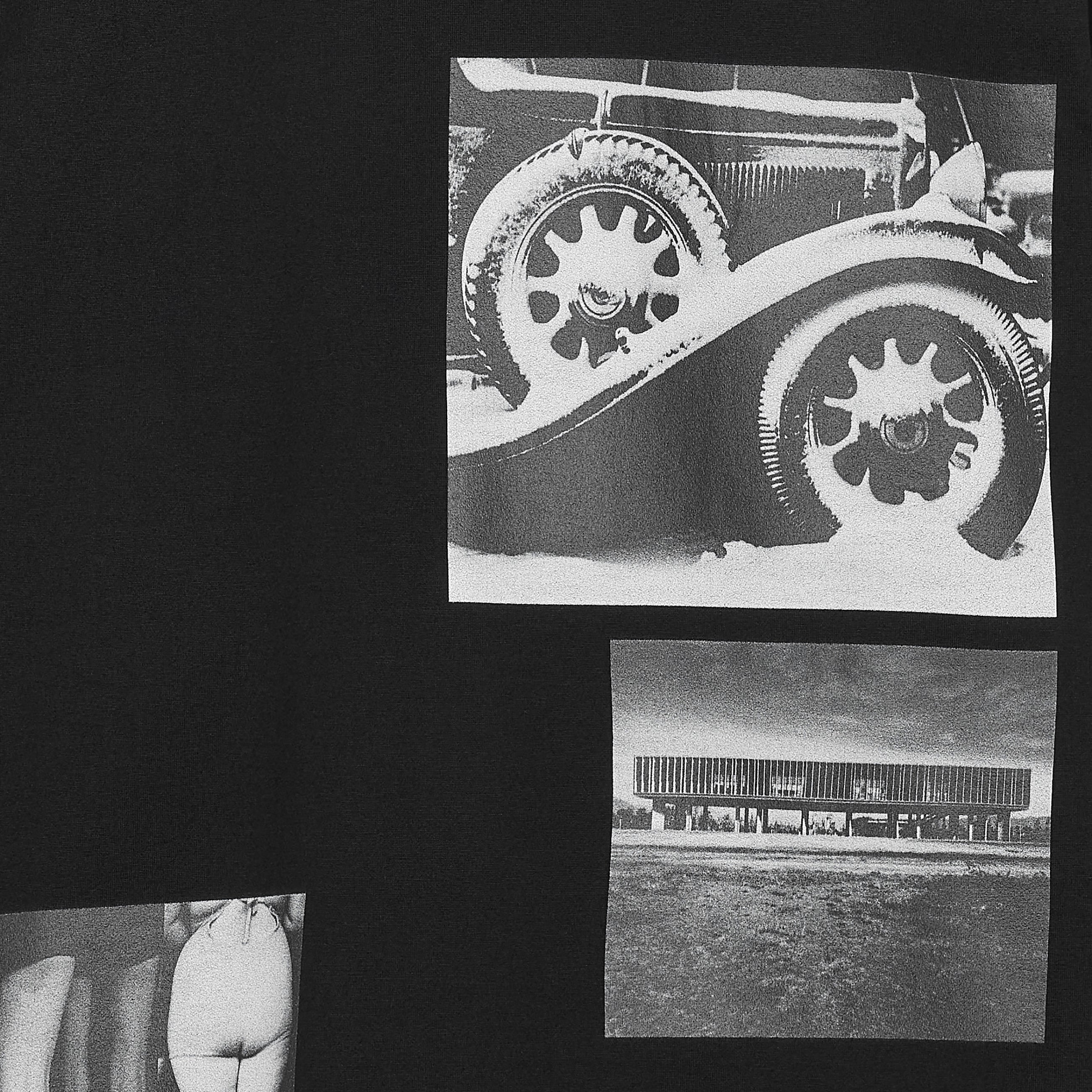 Yasuhiro Ishimoto KIMONO PRINT TEE BLACK - ALMOSTBLACK(オール