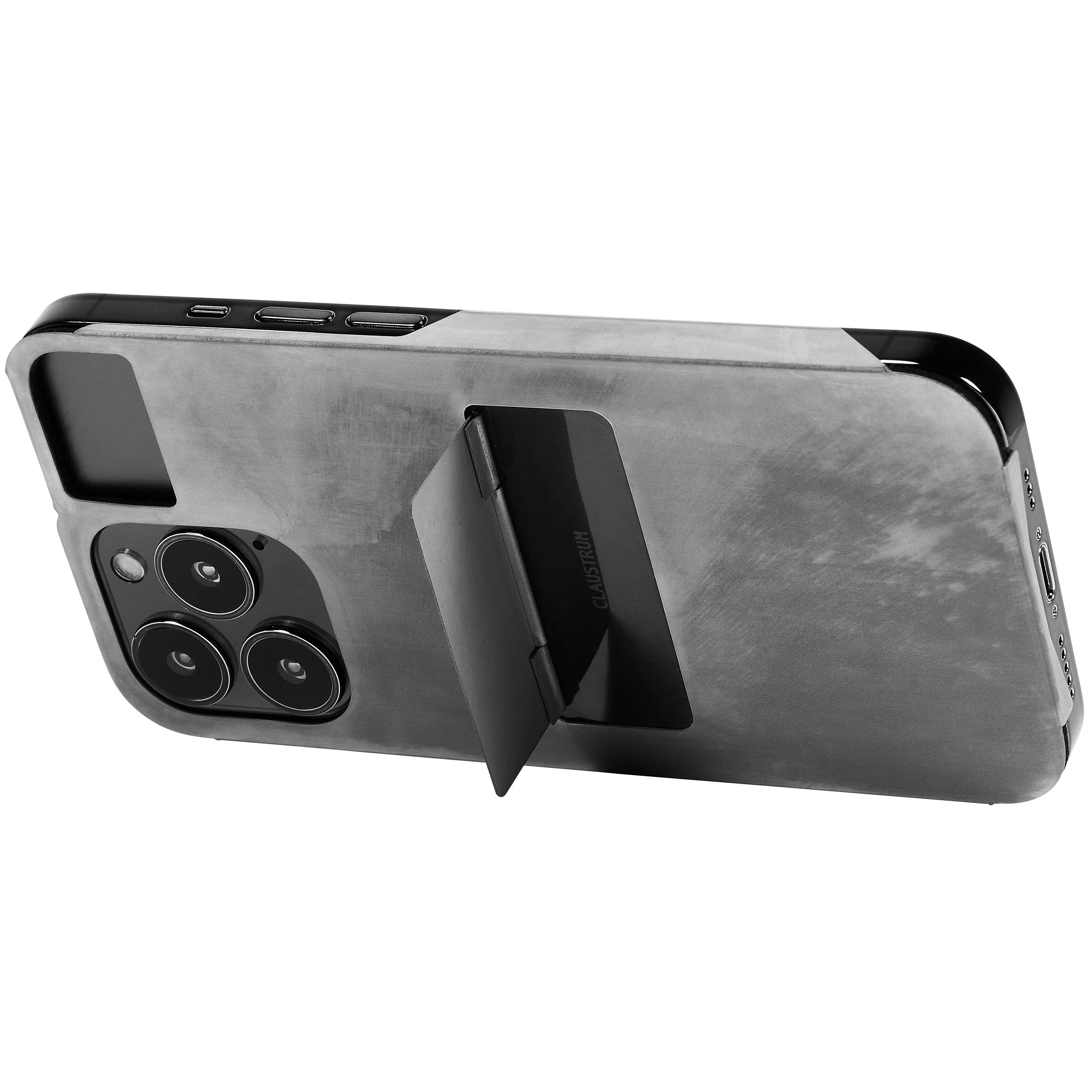 iPhone 14 - 16 PRO CASE ( CONCRETE MATTE ) GREY - CLAUSTRUM