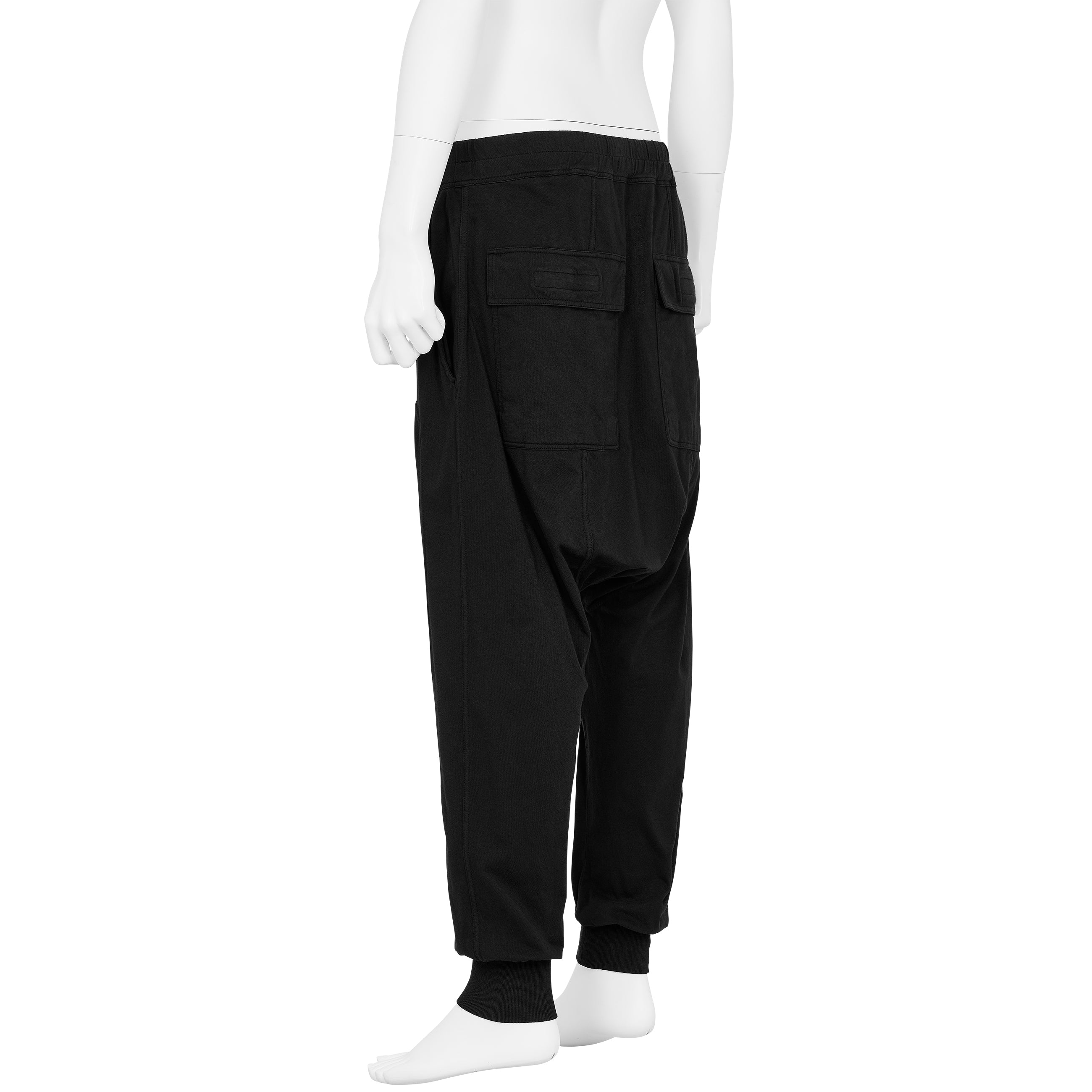 DRAWSTRING PRISONER PANT BLACK - RICK OWENS DRKSHDW(リック