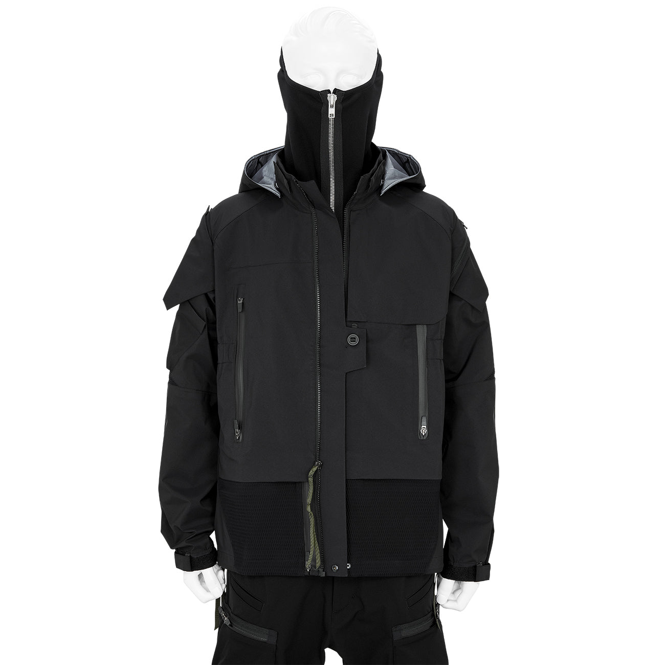 NG4-PS POLARTEC POWERSTRETCH PRO NECK GAITER BLACK - ACRONYM