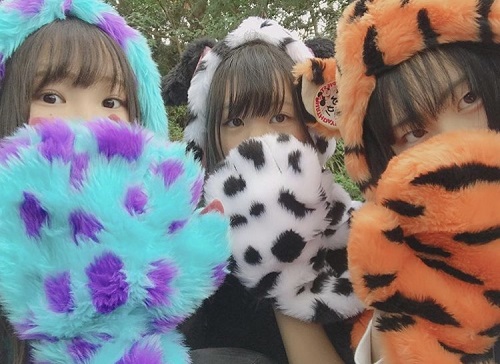 ティガー マフラー ファンキャップ ディズニーで楽しむ制服コーデと