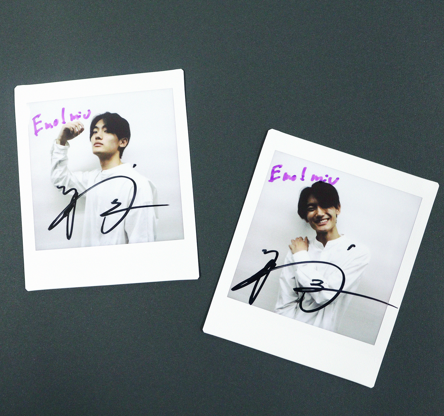 髙橋 颯『デスノート THE MUSICAL』サイン入りチェキ ／ 2名様 | Emo