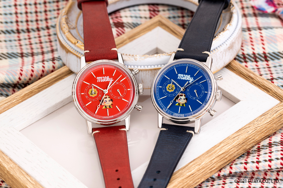 不二家「ミルキー」70周年記念！レトロなデザインの「ペコちゃんコラボ