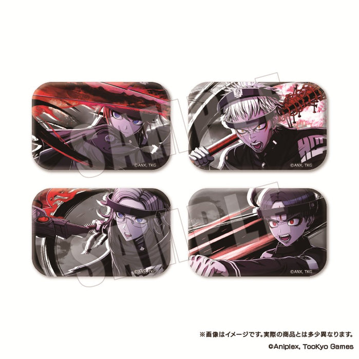 HUNDRED LINE -最終防衛学園- 必殺我駆力 スクエアカンバッジ