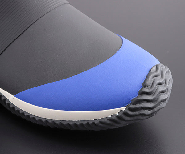 ミズノ ハーフブーツ F3JBN00109 ブラック×ブルー 23.0cm ワークブーツ