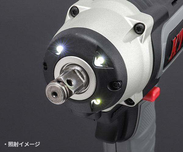 KTC ホイールナット専用 コードレストルクリミットインパクトレンチ