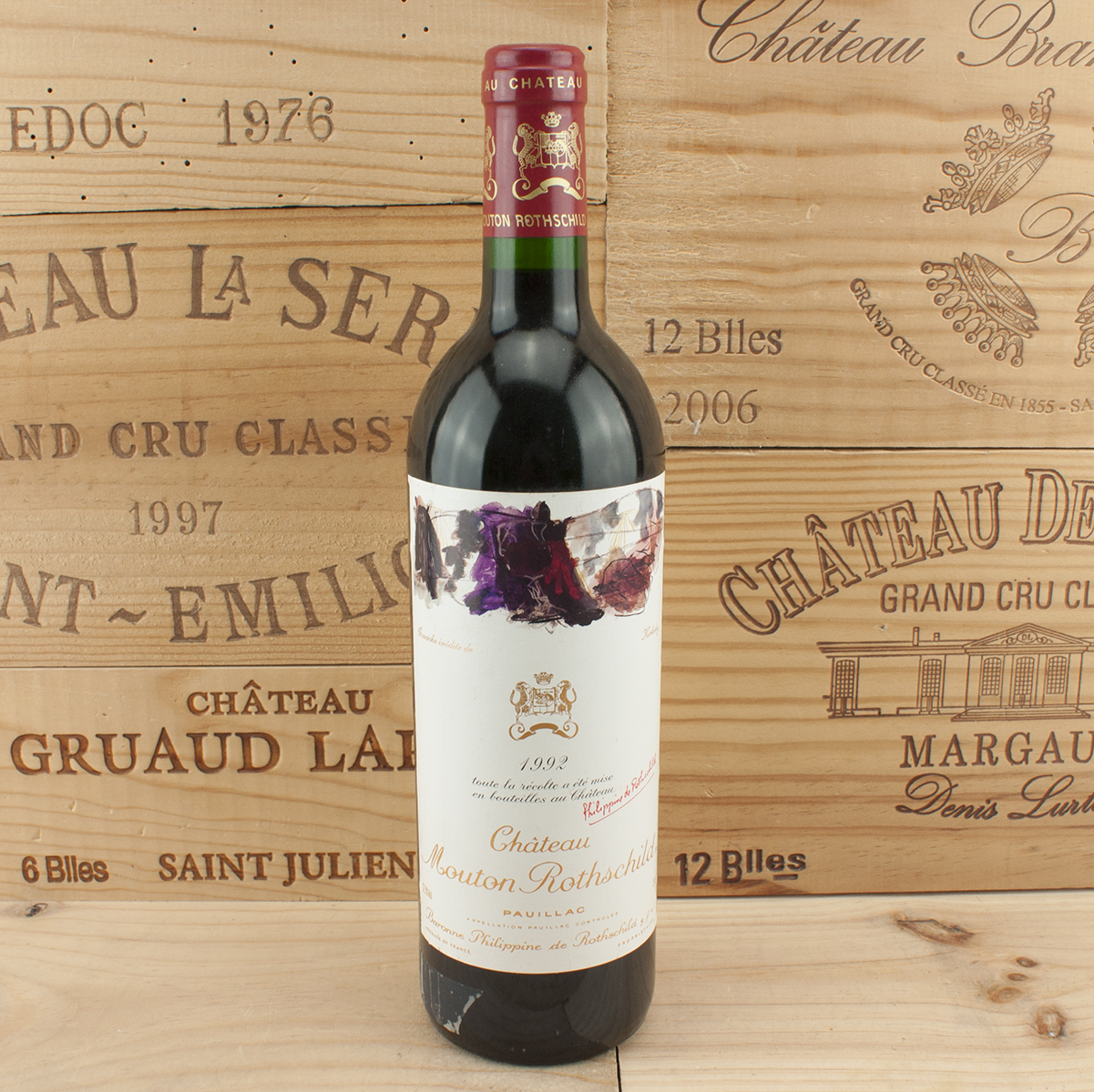 1992 Chateau Mouton Rothschild 🍷 Antikwein - Buy vintage wine