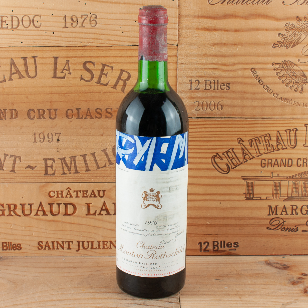 1976 Chateau Mouton Rothschild 🍷 Antikwein - Buy vintage wine