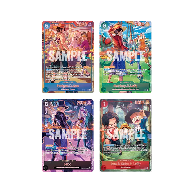 ONE PIECE CARD GAME English Version 3rd Anniversary Set