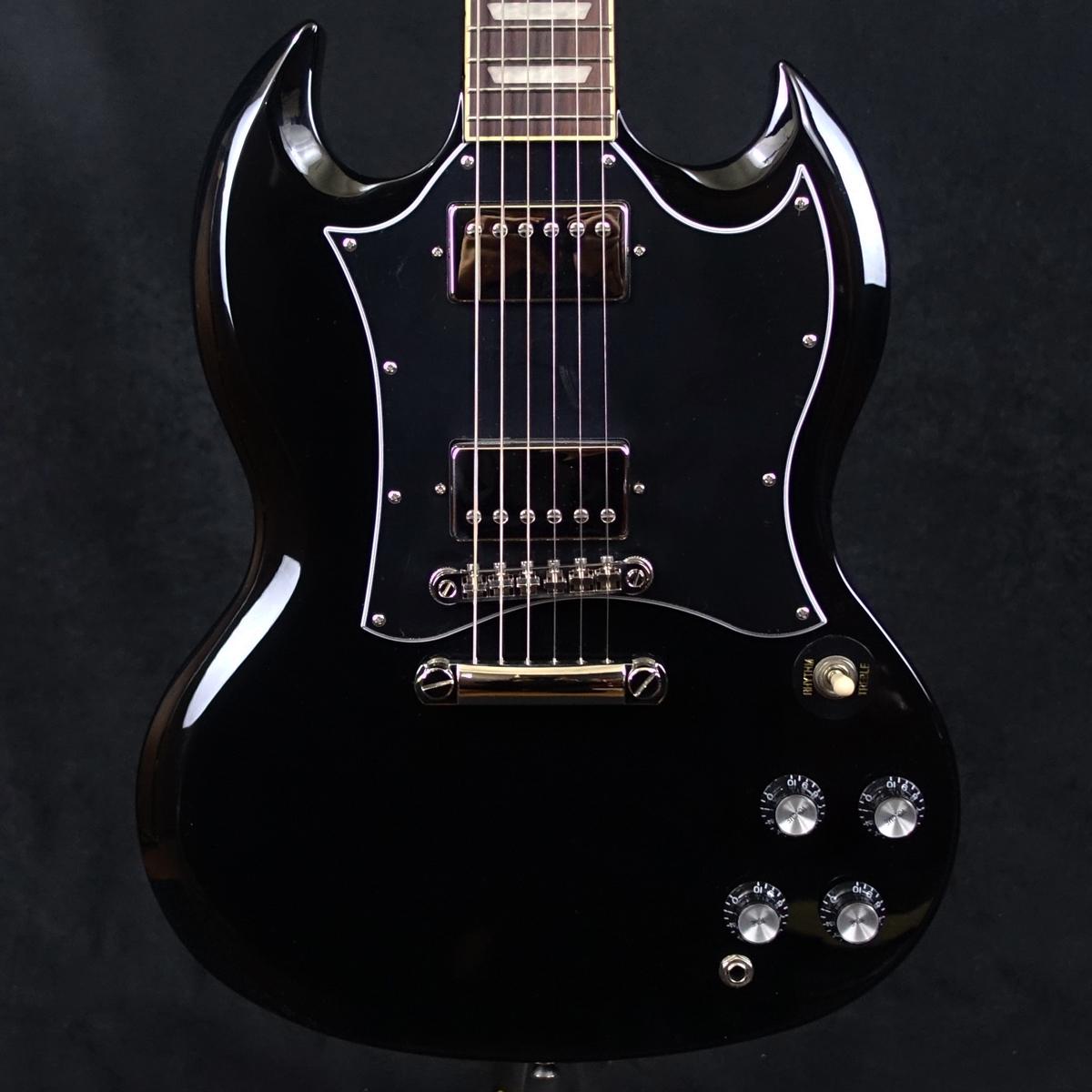 Epiphone　SG 　エピフォン　ブラック Epiphone SG Modern Trans Black Fade (Figured) <エピフォン>｜平野