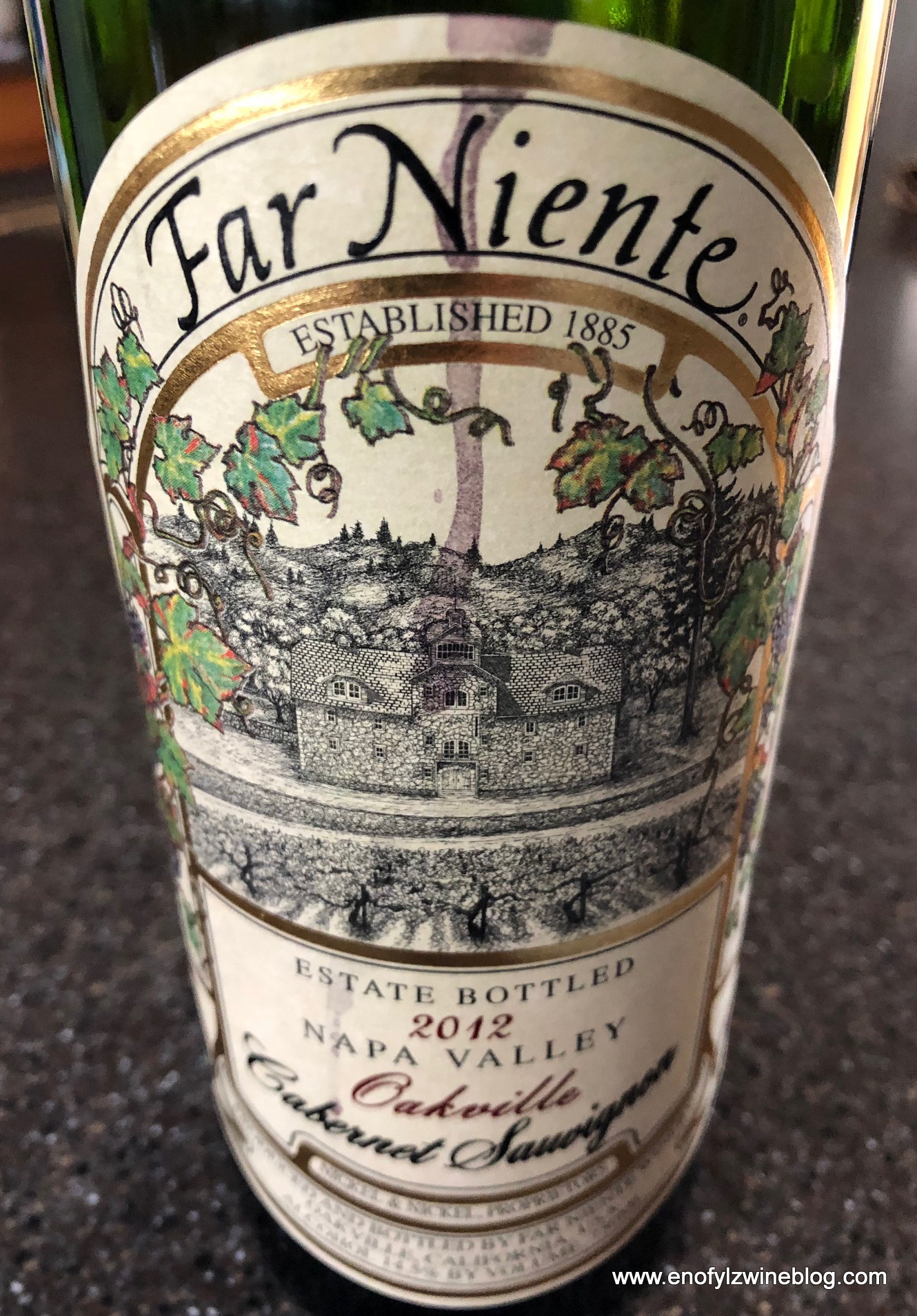 Wine Of The Day: 2012 Far Niente Cabernet Sauvignon | ENOFYLZ Wine