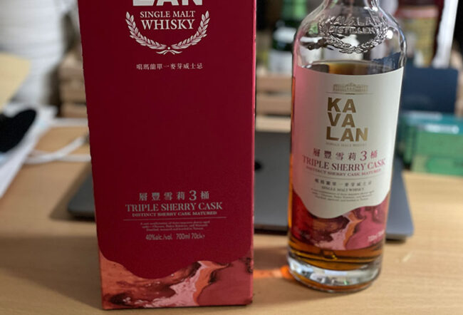 KAVALAN トリプルシェリーカスク 700ml 2024年限定モデル KAVALAN