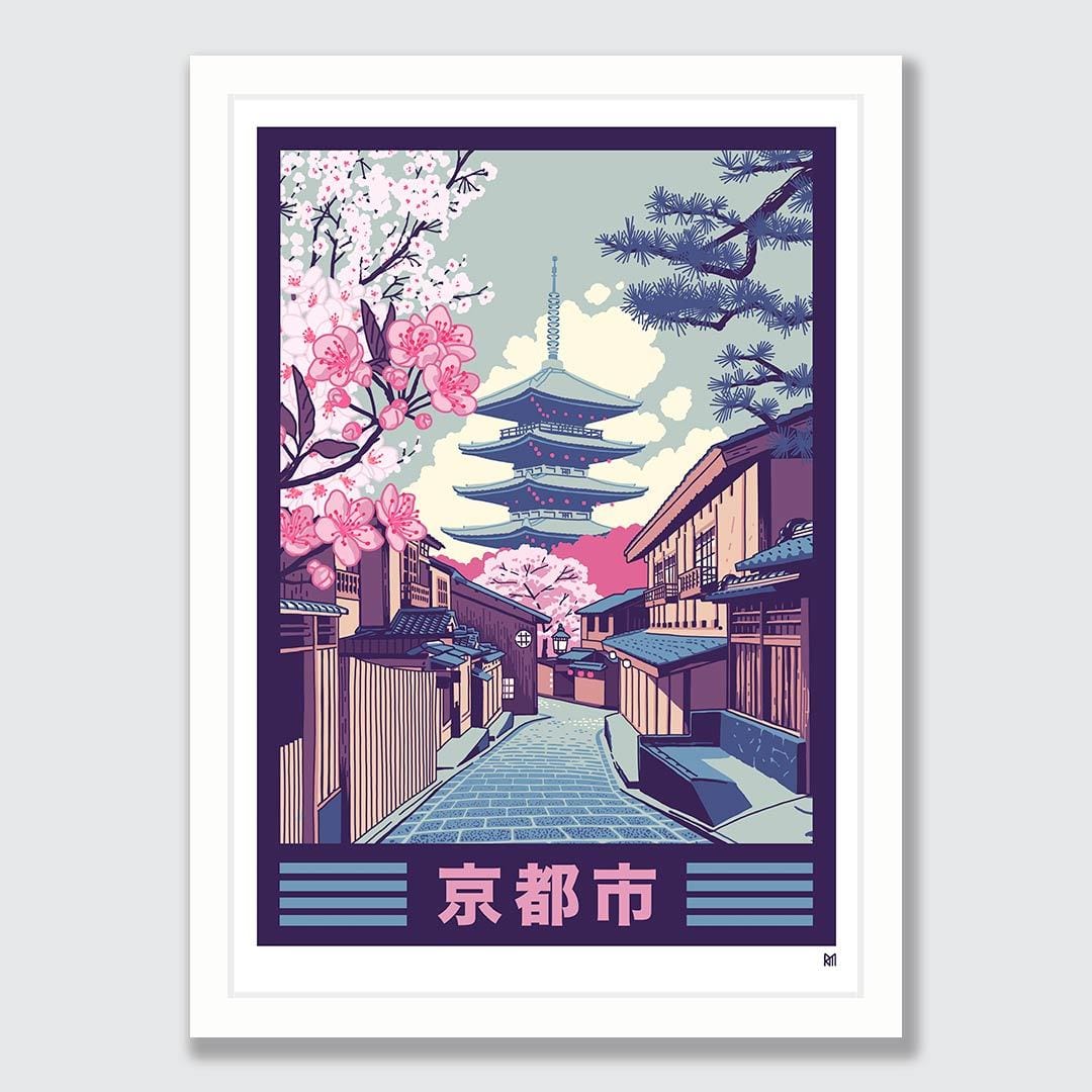 Kyoto Art Print by Ross Murray - endemicworld