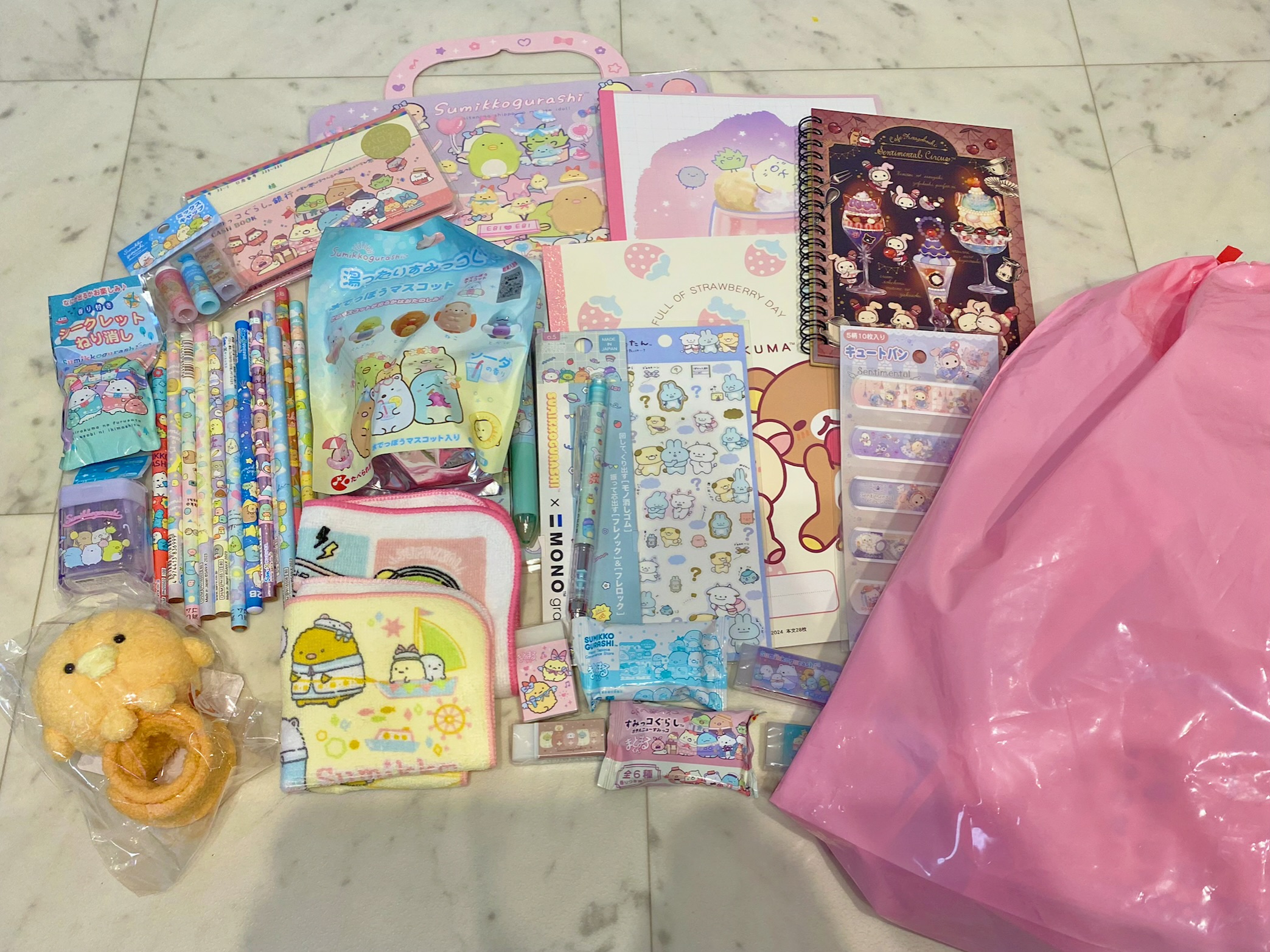 ボールペン一本で元がとれる！？イオンのピンク福袋税込1100円に出会え