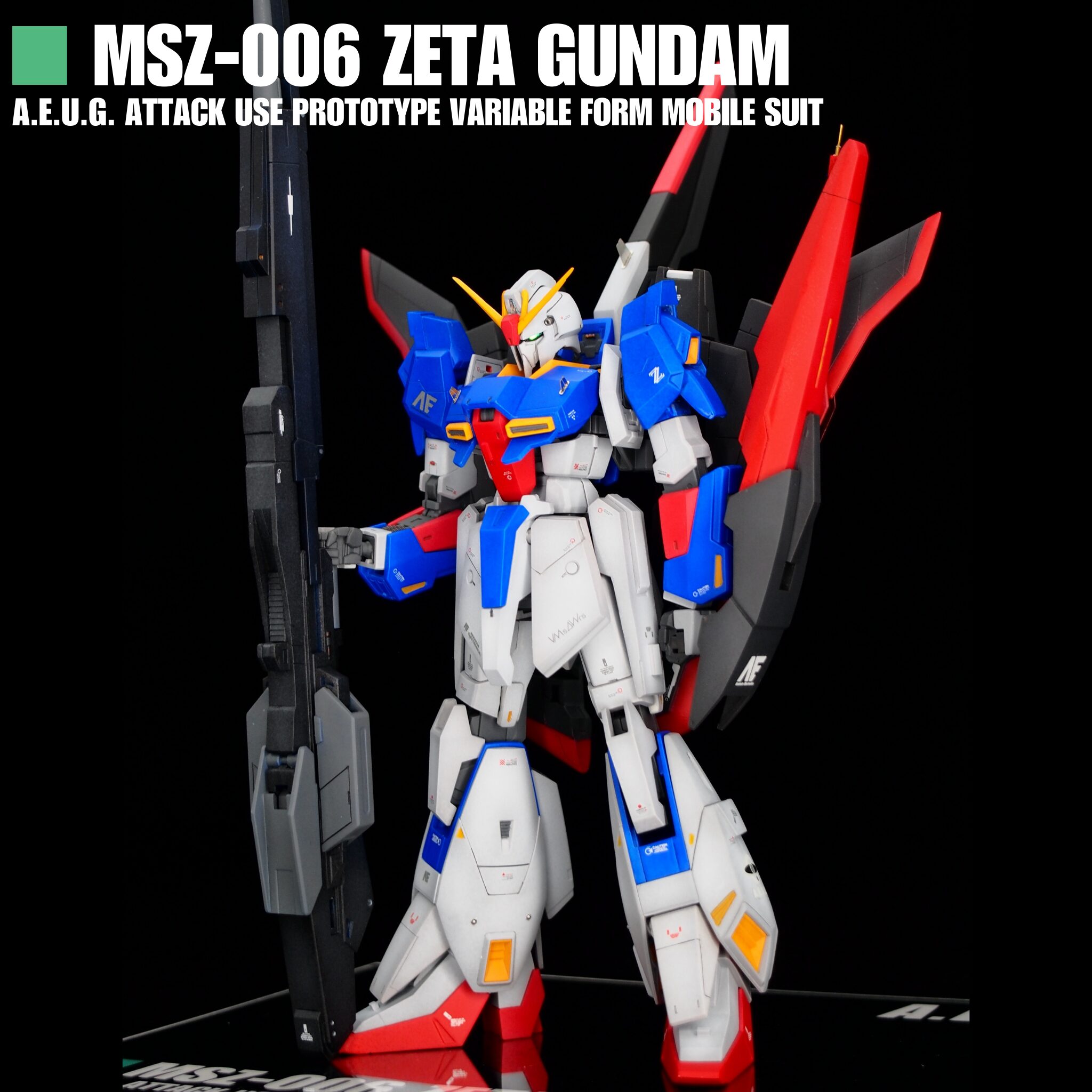 HG Zガンダム 塗装改造の作例2024_2【ガンプラ完成品】 - エンジョイ