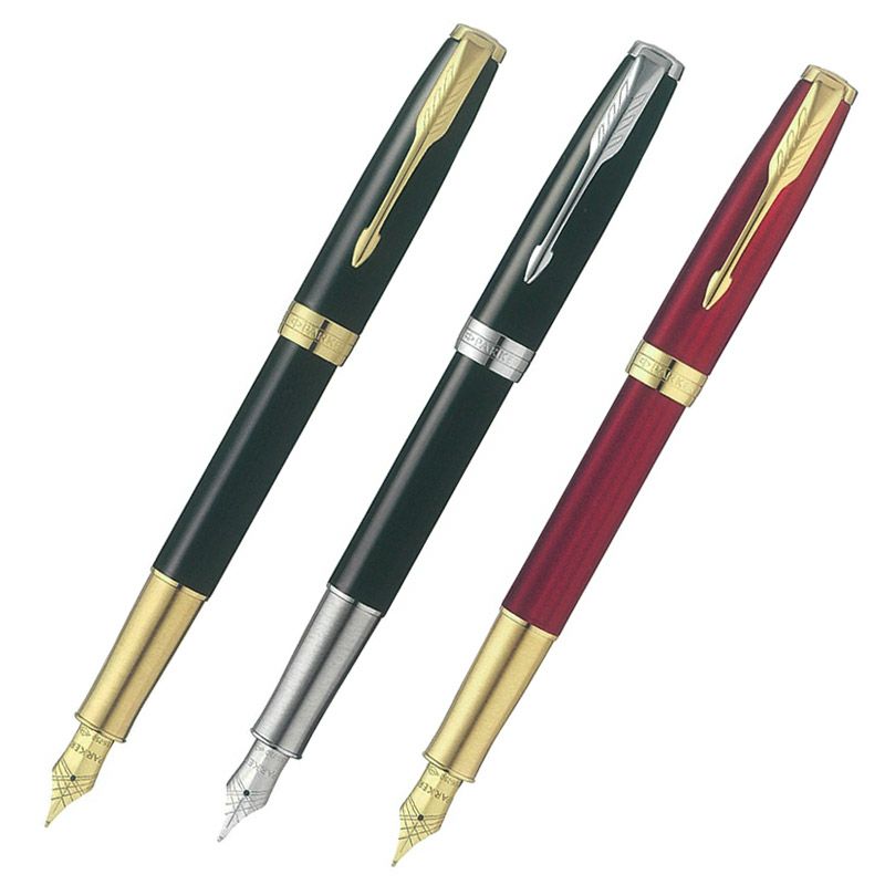 パーカー 万年筆 ソネット ビゾンフォンセ 18k 金ニブ