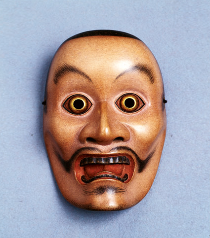 enpaku 早稲田大学演劇博物館 | 能面「小飛出」(のう めん こ とび で)