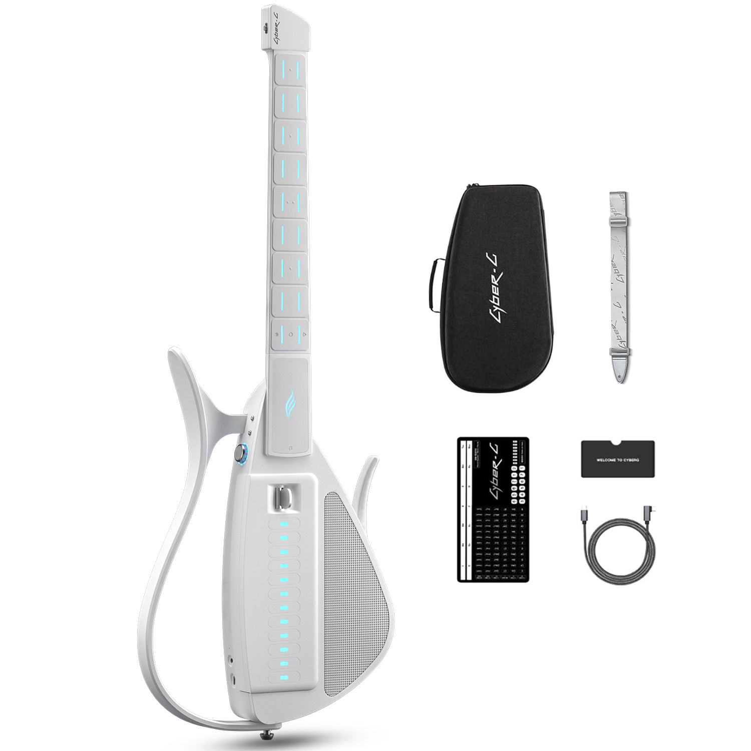 Enya Cyber-G: New Era Backing Stringless Guitar