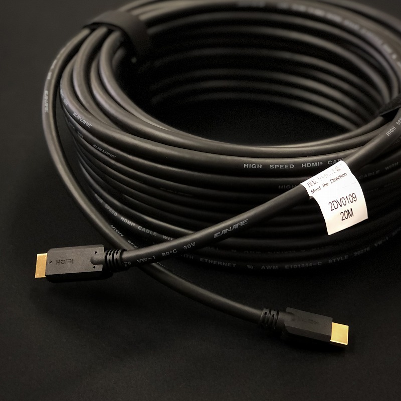 カナレ電気 イーサネット対応ハイスピード アクティブHDMIケーブル 20m