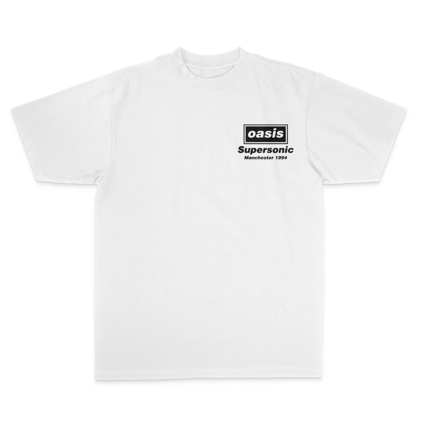 Oasis スーパソニック Tシャツ ホワイト OASIS SUPERSONIC (White