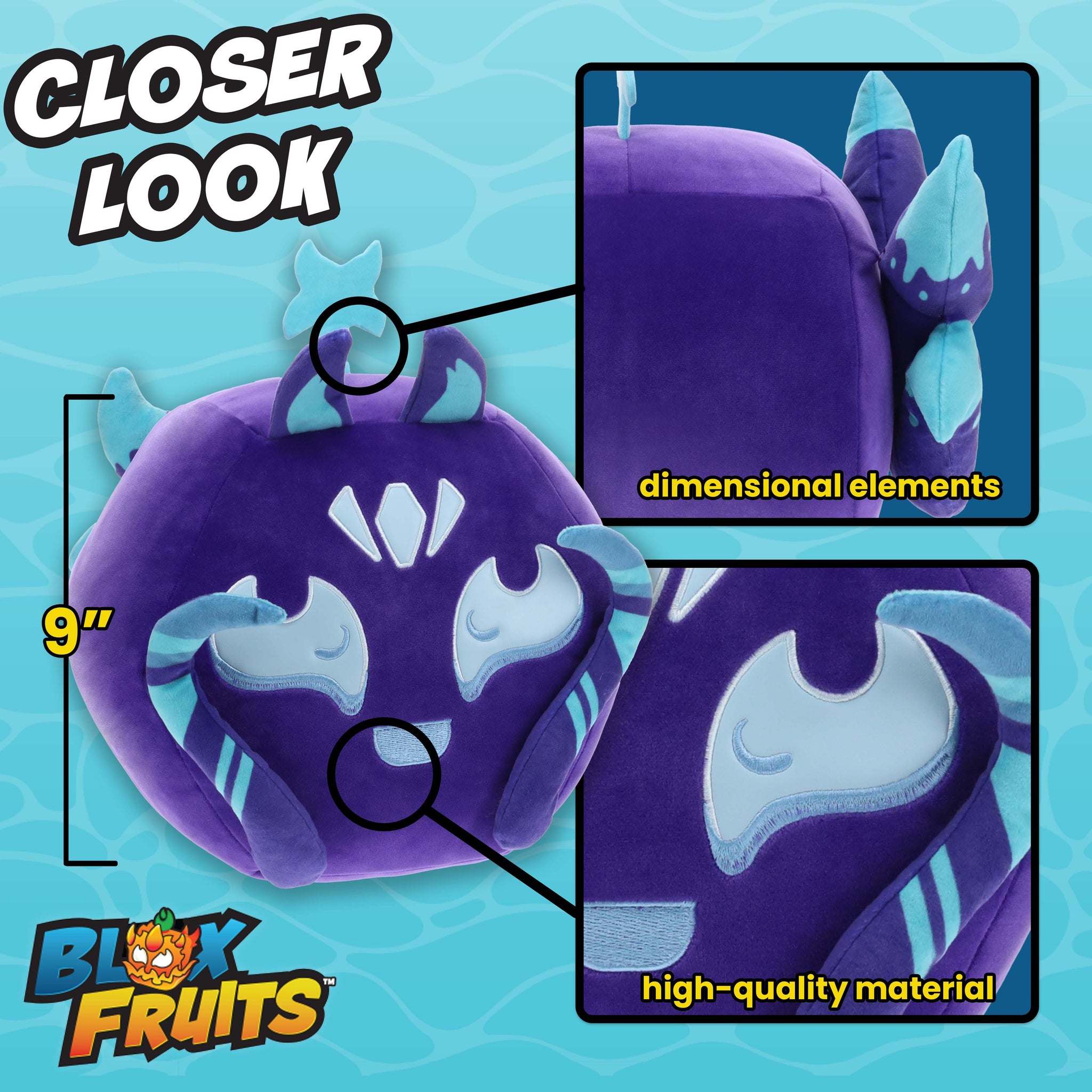 BLOX FRUITS - Kitsune Huge Plush (9