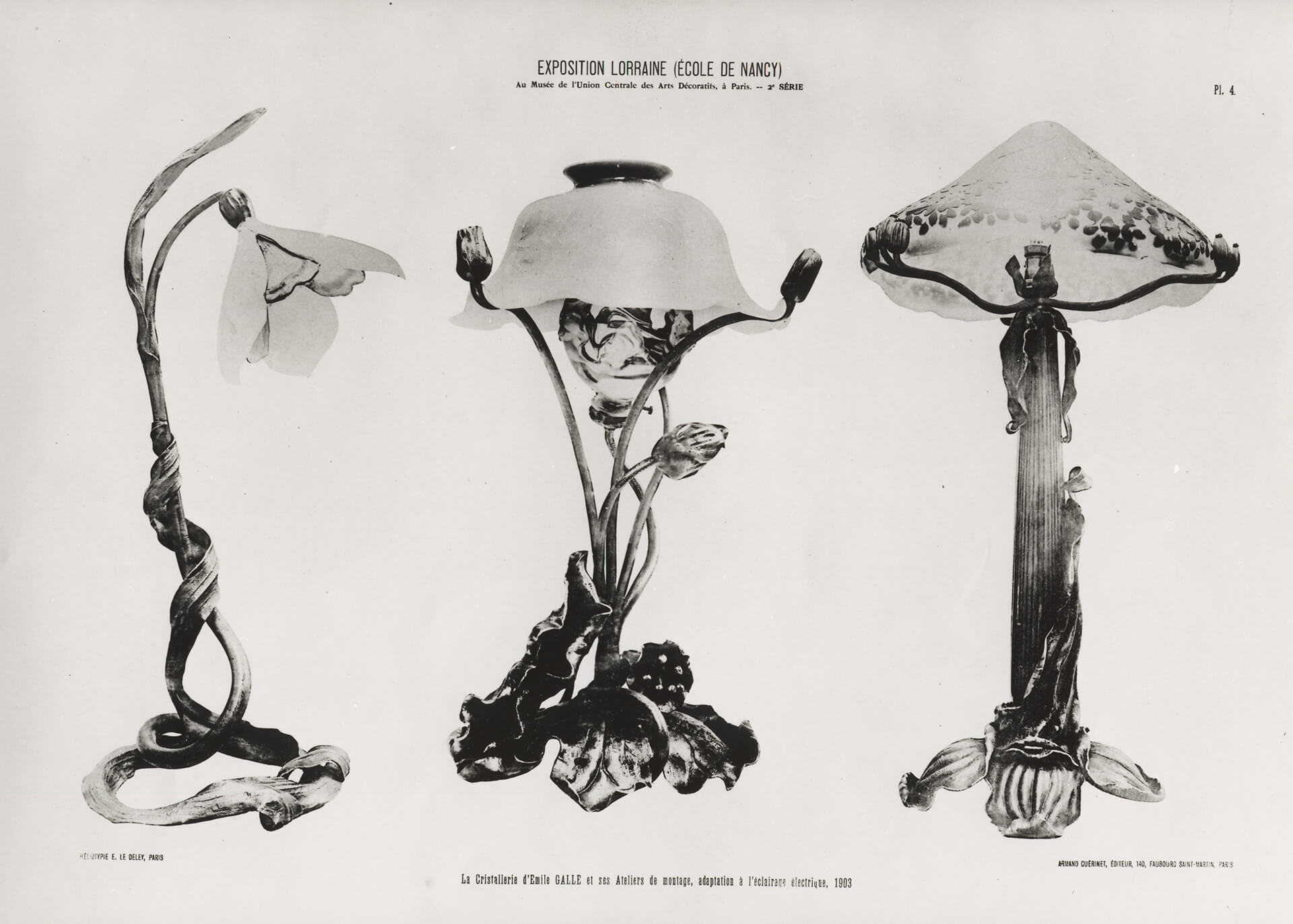 高さ37㎝希少エミールガレ風 レプリカ ランプ 卓上照明 高さ37 D美術